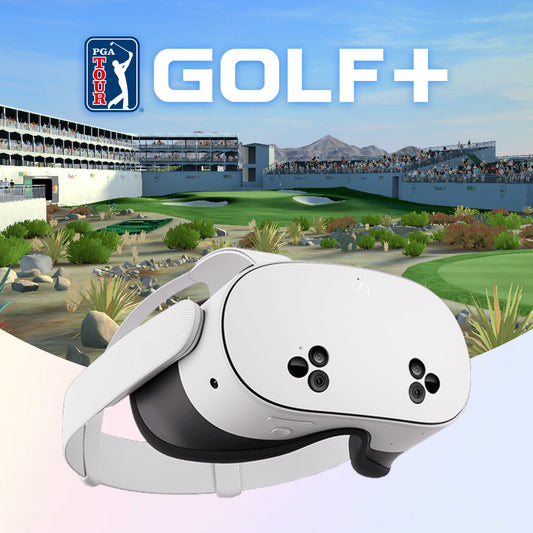 Meta Quest 3S with GOLF+
