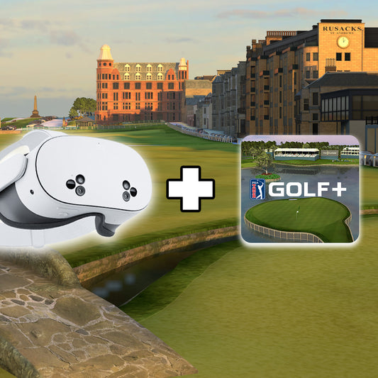 GOLF+ Meta Quest 3S Bundle - 18Birdies Offer